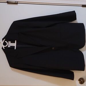 Black blazer, lined, 12